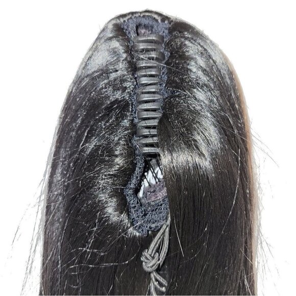 Claw/Drawstring Ponytail Straight - Picture 5 of 6